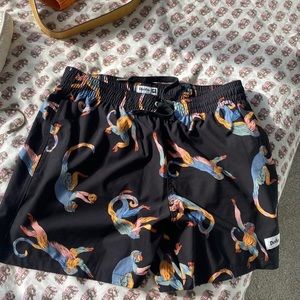matching monkey mens swim shorts